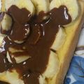 くくもりら's cooksnap of when they made 　＊チョコ❤コーヒートースト＊.