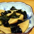 deut304's cooksnap of when they made 竹の子と若布の煮物.