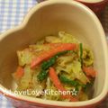 pumo's cooksnap of when they made 黄金！白菜がた～くさん食べれるゴマ和え☆.