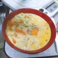 fusshi's cooksnap of when they made 辛ラーメン☆カルボナーラ風.