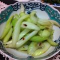 みぃじょ's cooksnap of when they made 海外でも　セロリの浅漬け.