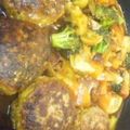 ○sumire○'s cooksnap of when they made フライパンひとつで　和風煮込みハンバーグ.