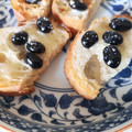 くむちん's cooksnap of when they made おせちの残りで♪黒豆粉チーズトースト.