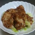 めかにか's cooksnap of when they made 白身魚のフライ.