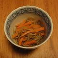 ヒルネコ３'s cooksnap of when they made 糸こんとにんじんのきんぴら.