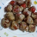 ぱぴちゃんまん's cooksnap of when they made ジューシー♪トマトの豚肉包み焼き.