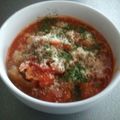 ゆっきぃりんご's cooksnap of when they made 小海老と野菜のトマト煮パルミジャーノのせ.