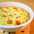 つちかな's cooksnap of when they made パイ不要♪そら豆のヘルシー豆乳キッシュ.