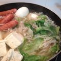 yokomizo's cooksnap of when they made 簡単＊レタス塩麹しょうが鍋.