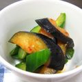 まぁじ's cooksnap of when they made ヤミツキ!!なすときゅうりのピリ辛漬.