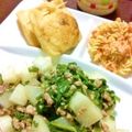 馬堀海岸's cooksnap of when they made 不思議な食感〜☆豆腐と納豆の油揚げ包焼き.