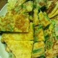 山くみママ's cooksnap of when they made ニラとさきいかのチヂミ.