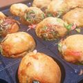 mana888's cooksnap of when they made ダーのタコ焼き.