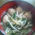 えふふ's cooksnap of when they made 簡単肉団子で作る春雨スープ.