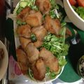 くろぉばあ's cooksnap of when they made さっぱりポン酢で★簡単から揚げサラダ.