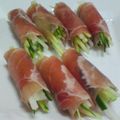 yukihyo's cooksnap of when they made 生ハムの野菜巻き.