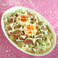 みなみんくっきんぐ's cooksnap of when they made 柚子胡椒マヨで☆節約サラダうどん.