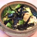 ハナっこ's cooksnap of when they made アボガドと豆腐の海苔わさび醤油和え.