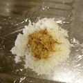Donaldsan's cooksnap of when they made おかかマヨ！簡単おにぎりの具に！.