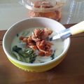 はちこマン's cooksnap of when they made こっくりおいしい★白菜と豆乳のスープ.