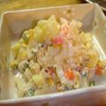 ++よつば++'s cooksnap of when they made 絶品！ジャガイモとマカロニのマヨサラダ.