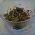 茶太郎0506's cooksnap of when they made ししとうとじゃこのペペロンチーノ風.