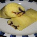 mipoママ's cooksnap of when they made 栗と小倉の簡単レンジケーキ.