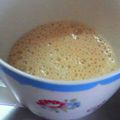 ちびのりみぃ's cooksnap of when they made 痩せる☆バナナきなこ豆乳ジュース.