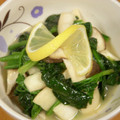chieko333's cooksnap of when they made きのことほうれん草のソテー.