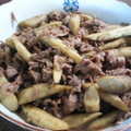 maple_s625's cooksnap of when they made 牛肉とごぼうの煮物.