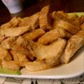 hayamarimama's cooksnap of when they made 懐かしおやつ♪食パンのかりんとう♪.