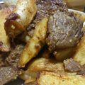 キョッポ's cooksnap of when they made 牛肉と新じゃがの味噌炒め.