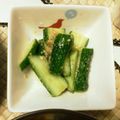 山中くるみ's cooksnap of when they made ピリピリ柚子胡椒きゅうり.