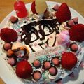 ｂ－ｔｏｒａ's cooksnap of when they made ☆バースデーケーキ☆.