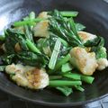 michelle48's cooksnap of when they made 鶏胸肉と小松菜のﾊﾞﾀｰｶﾞｰﾘｯｸ炒め.