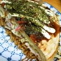 きどん's cooksnap of when they made フライパンで広島風お好み焼.