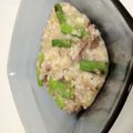 toothhiro's cooksnap of when they made ストウブで☆アスパラと牛肉のリゾット.