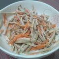 うまうま太郎's cooksnap of when they made ゴボウサラダ.