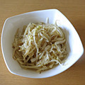shiratori's cooksnap of when they made 【居酒屋風】もやしとネギのナムル風つまみ.