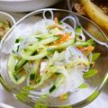 さらだaaa's cooksnap of when they made さっぱり♪くずきりサラダ.