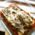sugaryuuki's cooksnap of when they made トマトと挽肉のあつあつチーズ焼き.