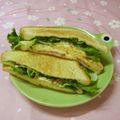 赤い電話's cooksnap of when they made おしゃれに朝食☆プチバケットサンド.