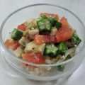 あっこ姉's cooksnap of when they made オクラと茹で鶏の茄子和え.