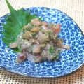 yamita's cooksnap of when they made ***大漁★我が家の鯵の粗なめろう***.
