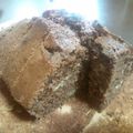 nikomi's cooksnap of when they made 超簡単♪大人のバナナココアケーキ.