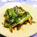 シャンプーハット's cooksnap of when they made ピーマンのみそいため.