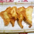 ☆☆moka☆☆'s cooksnap of when they made シューマイの皮揚げ　〜えびチーズ〜.