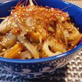 ひっこ's cooksnap of when they made 常備食、ゴボウと人参のキンピラ☆.