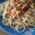 ａｋｉａｋｉ's cooksnap of when they made ☆納豆とキムチのパスタ☆.