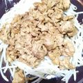 ラグゼ's cooksnap of when they made 豚こまもやしの中華タレ.